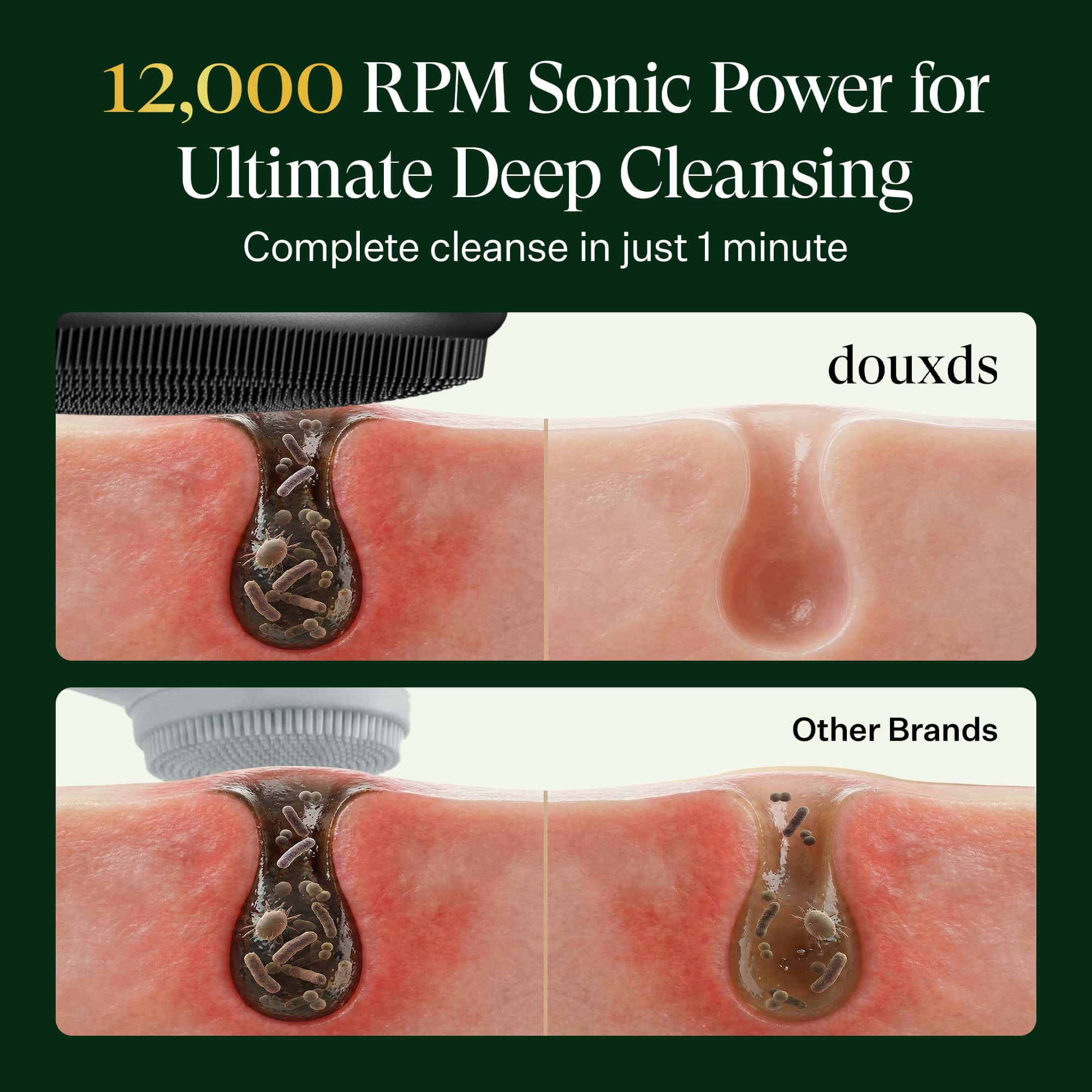 FLEX™ Pro Vibrating Face Brush